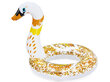 Piepūšamais peldēšanas riņķis- Swan, 61cm cena un informācija | Piepūšamās rotaļlietas un pludmales preces | 220.lv