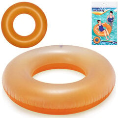 Надувной круг для плавания Bestway, 91 см, оранжевый цена и информация | Надувные и пляжные товары | 220.lv