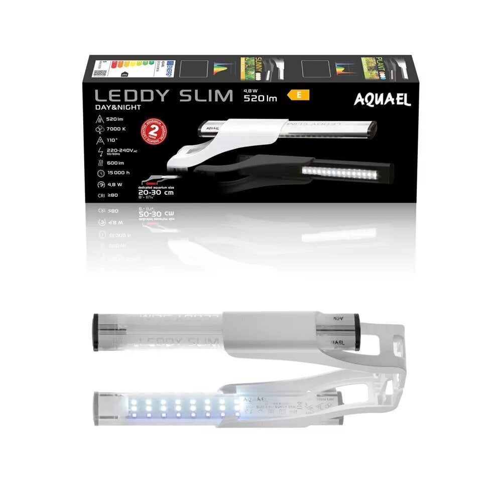 Apgaismojums akvārijiem Leddy Slim Sunny LED, 4.8 W цена и информация | Akvāriji un aprīkojums | 220.lv