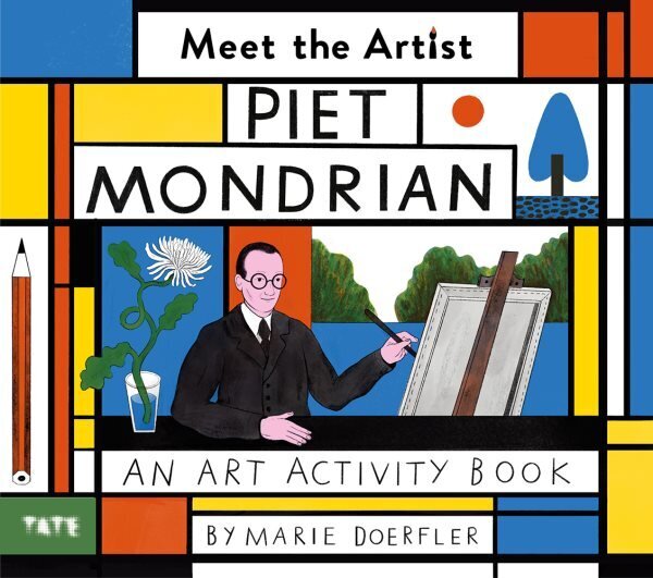 Meet the Artist: Piet Mondrian: An Art Activity Book cena un informācija | Grāmatas mazuļiem | 220.lv