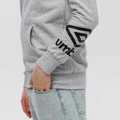 Vīriešu Sporta Krekls ar Kapuci FW TERRACE ZIP HOODIE Umbro 66063U 263 Pelēks цена и информация | Мужские толстовки | 220.lv