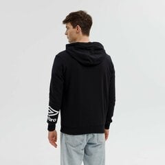 Толстовка с капюшоном мужская FW TERRACE ZIP HOODIE Umbro 66063U 060 Чёрный цена и информация | Мужские толстовки | 220.lv