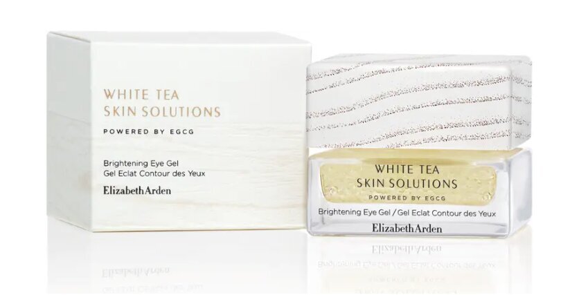 Želeja zem acīm Elizabeth Arden Arden White Tea Solut Brightening, 15 ml cena un informācija | Acu krēmi, serumi | 220.lv