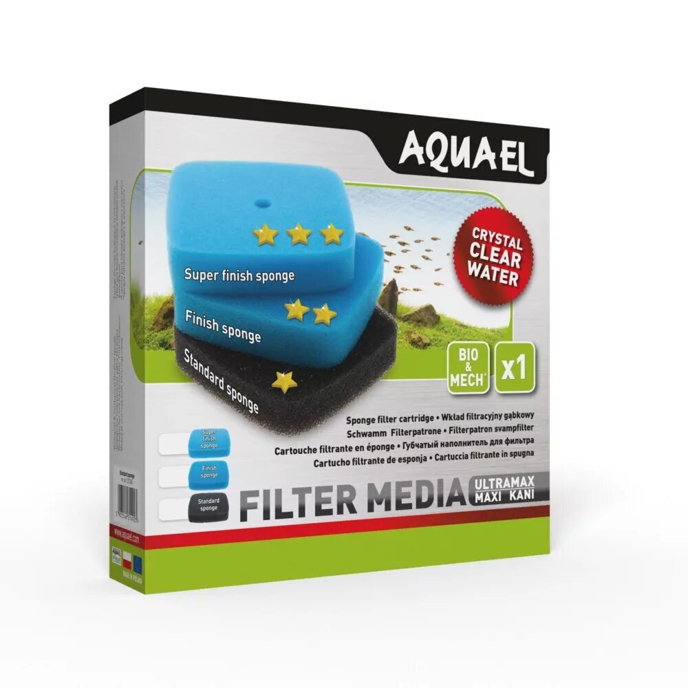 Sūkļi filtru kasetnēm Aquael Finish Sponge 30PPI cena un informācija | Akvāriji un aprīkojums | 220.lv
