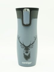 Termokrūze, Contigo Byron 470 ml, Zilais - Deer цена и информация | Термосы, термокружки | 220.lv