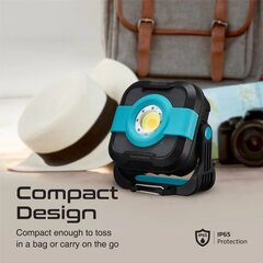 PROMATE CampMate-3 Camping lampa ar iebūvētu akumulatoru 9000mAh / 1200lm цена и информация | Фонари и прожекторы | 220.lv