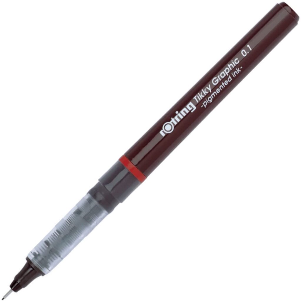 Pildspalva Rotring Tikky Graphic, 0,1 mm цена и информация | Rakstāmpiederumi | 220.lv
