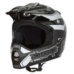 Cross III(M) BlackTitanWhite Ķivere cena un informācija | Moto ķiveres | 220.lv