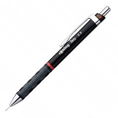 Automātiskais zīmulis Rotring Tikky III Cc, 0,5 mm, melns cena un informācija | Rakstāmpiederumi | 220.lv