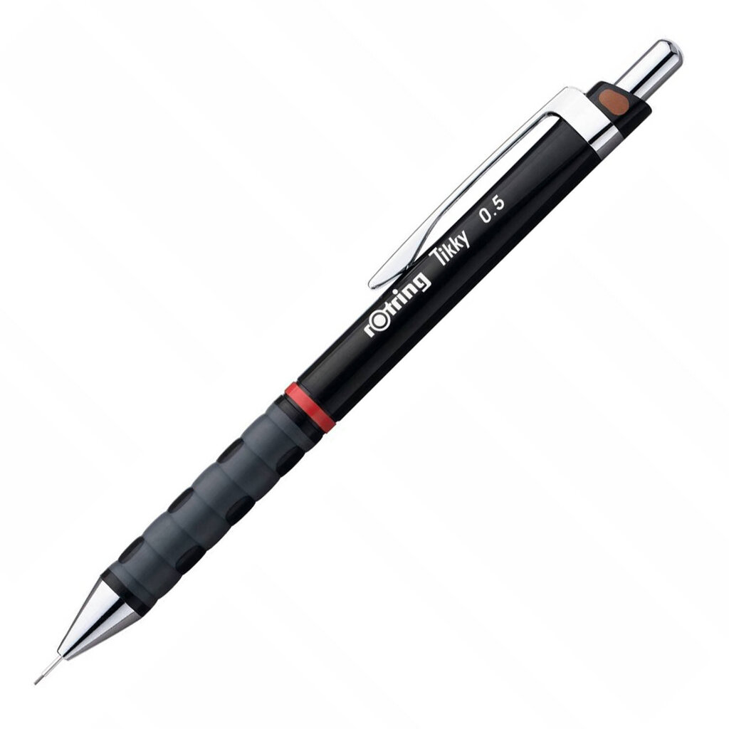 Automātiskais zīmulis Rotring Tikky III Cc, 0,5 mm, melns cena un informācija | Rakstāmpiederumi | 220.lv