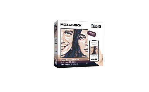 Mozabrick Model Color S + rāmis cena un informācija | Puzles, 3D puzles | 220.lv