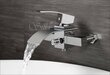 Vannas jaucējkrāns Silla SEM-1007 cena un informācija | Jaucējkrāni | 220.lv