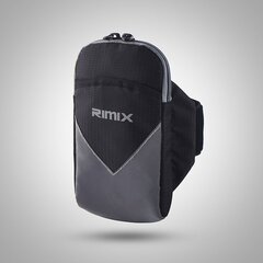 Спортивный чехол для телефона RIMIX RM103 на руку, черный цена и информация | Чехлы для телефонов | 220.lv