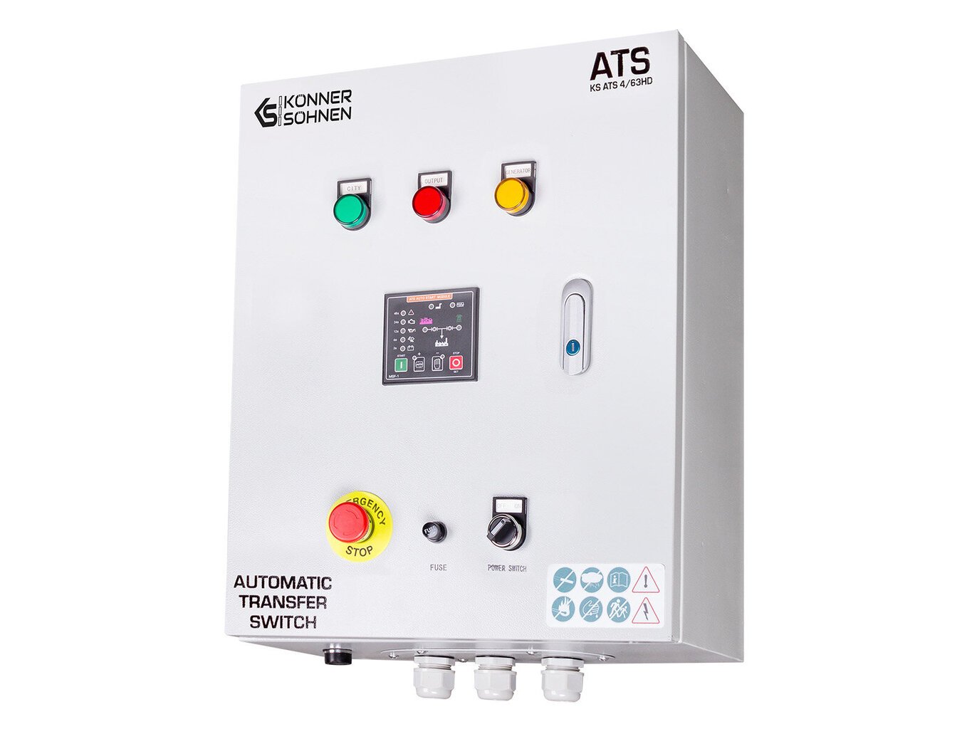 ATS ierīce KS ATS 4/63HD цена и информация | Elektrības ģeneratori | 220.lv