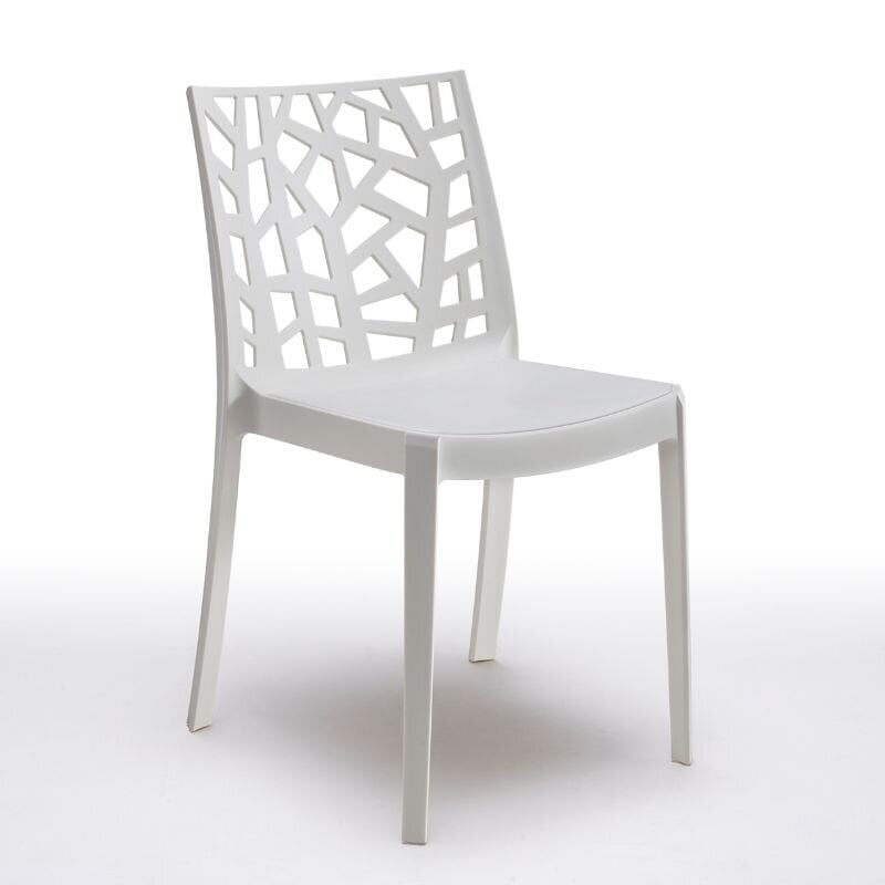 Dārza krēsls Matrix balts цена и информация | Dārza krēsli | 220.lv
