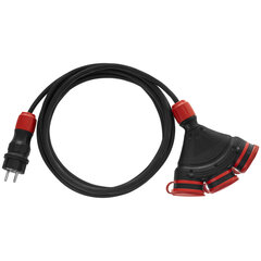 AWTOOLS EXTREME CABLE 10m 3x1.5mm 3 РОЗЕТКИ IP54 16A/4000W цена и информация | Удлинители | 220.lv