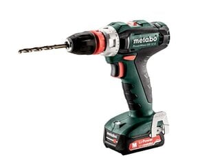 Дрель-шуруповерт METABO DRILL DRILL 12V 40/17Nm 2x2.0Ah BS 12 Q цена и информация | Шуруповерты, дрели | 220.lv