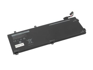 АККУМУЛЯТОР MITSU DELL XPS 15 9550 — RRCGW 4910 МАЧ (56 Вт), 11,4 В — BC/DE-XPS15-RRCGW цена и информация | Аккумуляторы для ноутбуков | 220.lv