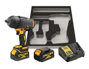 Ударный гайковерт DEWALT 1/2 18В 1355Нм 2x5.0Ач, с приспособлением для тележки DCF900P2G цена и информация | Шуруповерты, дрели | 220.lv