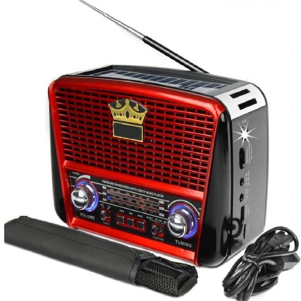 Retro MP3 radio atskaņotājs Golon RX-BT455S saules baterija cena un informācija | Radioaparāti, modinātājpulksteņi | 220.lv