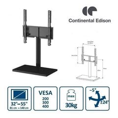 Continental Edison 32-55” cena un informācija | TV kronšteini | 220.lv