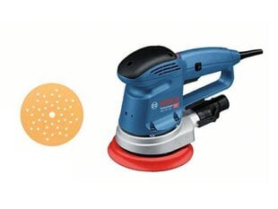 BOSCH ORIĢINĀLĀ SMĪPĒTAVA 150/4mm 340W GEX 34-150 cena un informācija | Slīpmašīnas | 220.lv