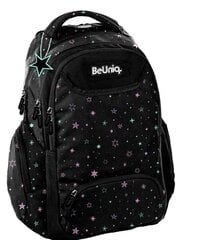 Рюкзак школьный Paso BeUniq BU23ZD-2908, черный цена и информация | Школьные рюкзаки, спортивные сумки | 220.lv