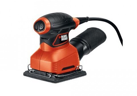 BLACK+DECKER ORBITAL SANDER SLĪPMAŠĪNA 220W KA400 cena un informācija | Slīpmašīnas | 220.lv