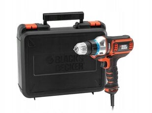 BLACK+DECKER MULTIEVO MULTIEVO URBIS 300W + CASE цена и информация | Шуруповерты, дрели | 220.lv