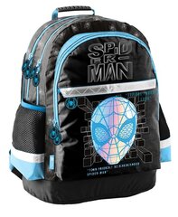 Skolas mugursoma Paso Zirnekļcilvēks (Spiderman) SP23AA-116, krāsaina cena un informācija | Skolas somas | 220.lv