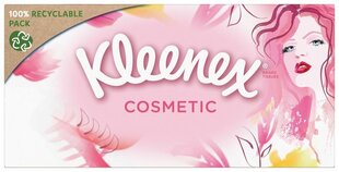 Косметическая коробка косметической коробки Kleenex Cosmetic, 80pc, 12 упаковочных комплектов цена и информация | Туалетная бумага, бумажные полотенца | 220.lv