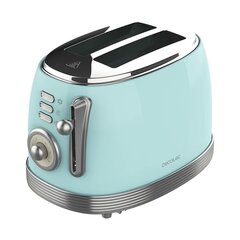 Тостер Cecotec Vintage 800 Light Blue 850 W цена и информация | Тостеры для еды | 220.lv