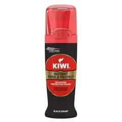 Kiwi IWS Смазочный блеск для обуви, черный TR, 75 мл, 6 набор упаковки цена и информация | Для ухода за обувью и одеждой | 220.lv