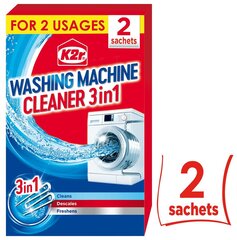 K2R Cleaner 3in1 veļas mazgājamo mašīnu tīrītājs, 2PC, 3 iepakojuma komplekts cena un informācija | Veļas mazgāšanas līdzekļi | 220.lv