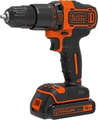 Аккумуляторный шуруповерт Black&Decker BDCHD18-QW цена и информация | Шуруповерты, дрели | 220.lv