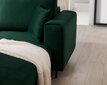 Stūra dīvāns NORE Dalia Loco 35, labās puses, zaļš cena un informācija | Stūra dīvāni | 220.lv