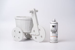 Матовая аэрозольная краска на водной основе Broken White CHALK PintyPlus 400ml цена и информация | Краска | 220.lv
