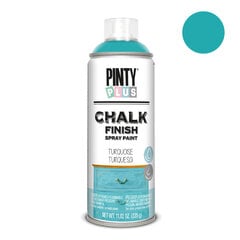 Матовая аэрозольная краска на водной основе Turquoise CHALK PintyPlus 400ml цена и информация | Краска | 220.lv
