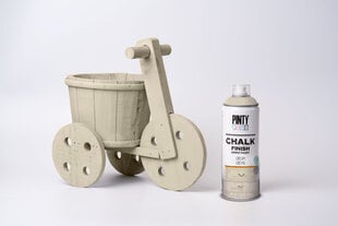 Матовая аэрозольная краска на водной основе Cream CHALK PintyPlus 400ml цена и информация | Краска | 220.lv