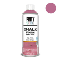 Ūdens bāzes matēta aerosola krāsa Pink Petal CHALK PintyPlus 400ml cena un informācija | Krāsas | 220.lv