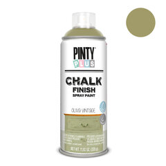 Матовая аэрозольная краска на водной основе Olive Vintage CHALK PintyPlus 400ml цена и информация | Краска | 220.lv