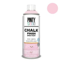 Ūdens bāzes matēta aerosola krāsa Rose Garden CHALK PintyPlus 400ml cena un informācija | Krāsas | 220.lv