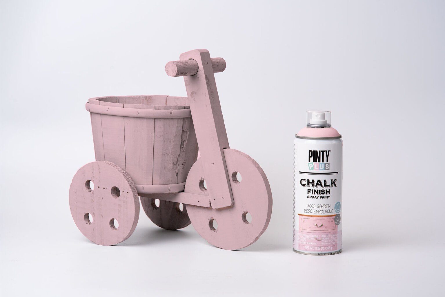 Ūdens bāzes matēta aerosola krāsa Rose Garden CHALK PintyPlus 400ml cena un informācija | Krāsas | 220.lv