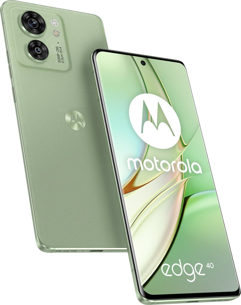 Motorola Edge 40 5G 8/256GB PAY40018SE Nebula Green цена и информация | Mobilie telefoni | 220.lv