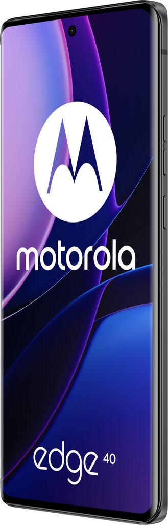 Motorola Edge 40 5G 8/256GB PAY40005SE Eclipse Black cena un informācija | Mobilie telefoni | 220.lv