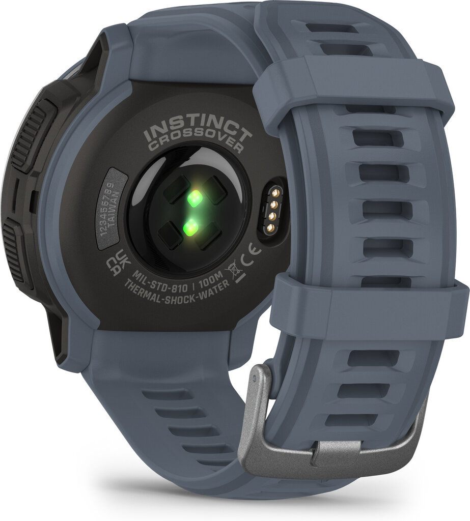 Garmin Instinct® Crossover Blue Granite cena un informācija | Viedpulksteņi (smartwatch) | 220.lv