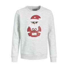 Толстовка без капюшона мужская Jack & Jones 12219685  Белый цена и информация | Мужские толстовки | 220.lv