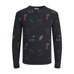 Свитер мужской Jack & Jones CANDY Тёмно Синий цена и информация | Мужские свитера | 220.lv