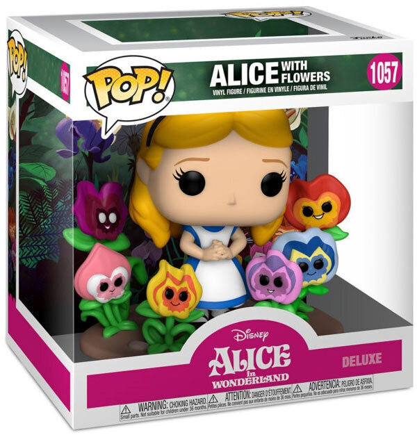 Figūriņa Funko POP! Disney Alice With Flowers Exclusive 6 inch cena un informācija | Datorspēļu suvenīri | 220.lv