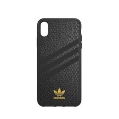 Adidas OR Moulded PU SNAKE iPhone Xs Max czarny|black 33930 cena un informācija | Telefonu vāciņi, maciņi | 220.lv